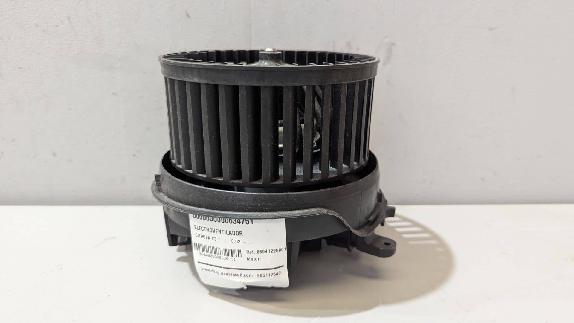 ELECTROVENTILADOR RADIADOR AIRE ACONDICIONADO