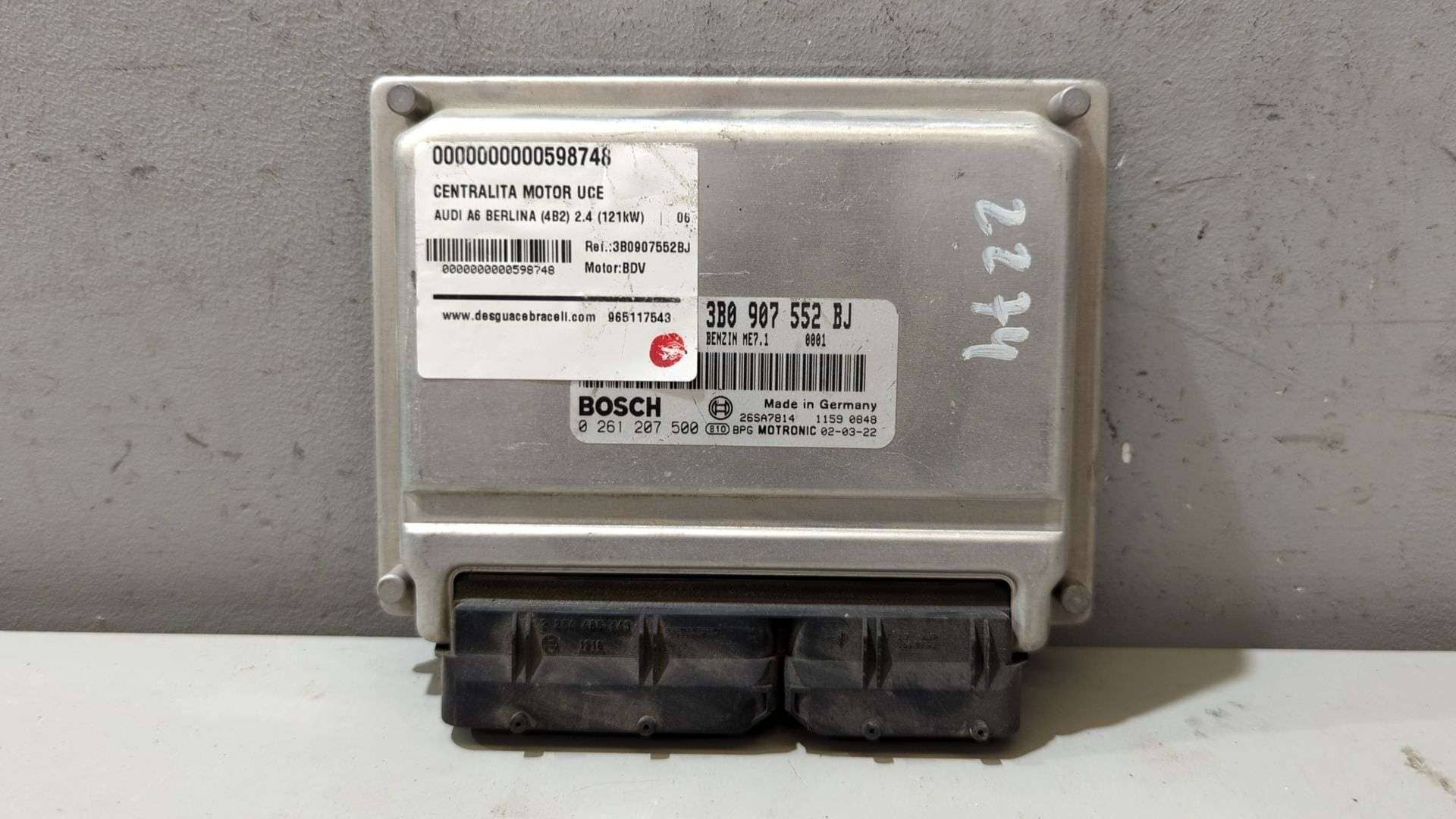 CENTRALITA MOTOR UCE