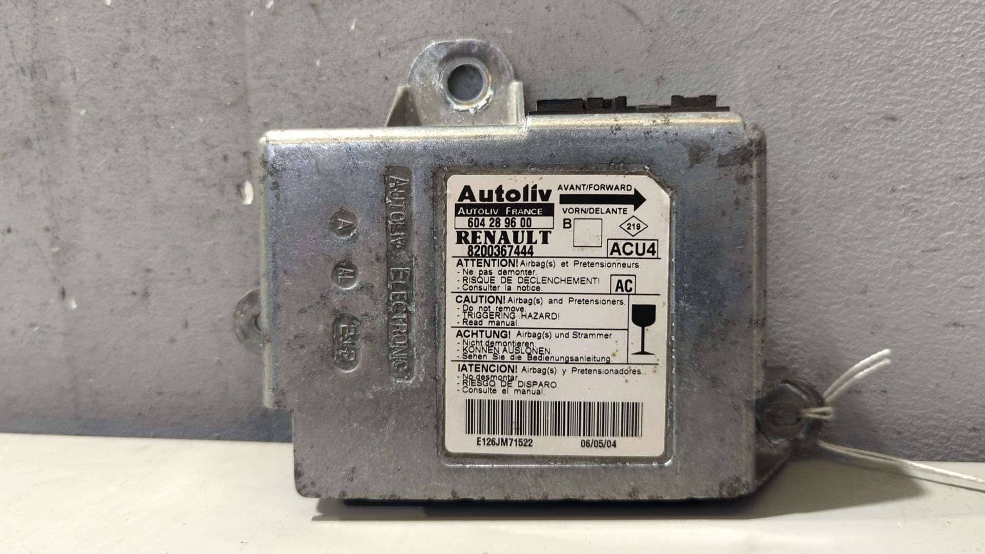 CENTRALITA AIRBAG