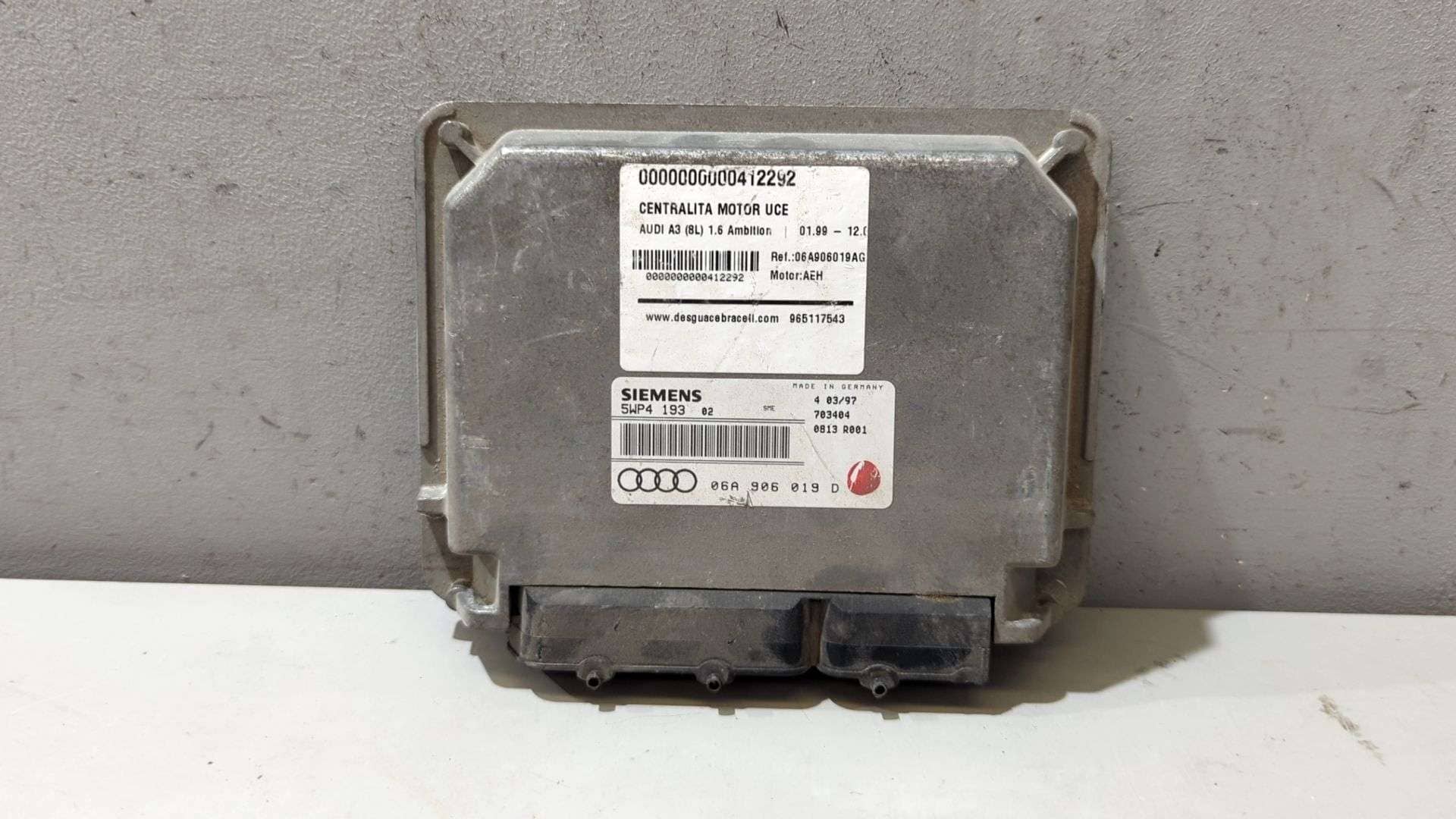 CENTRALITA MOTOR UCE