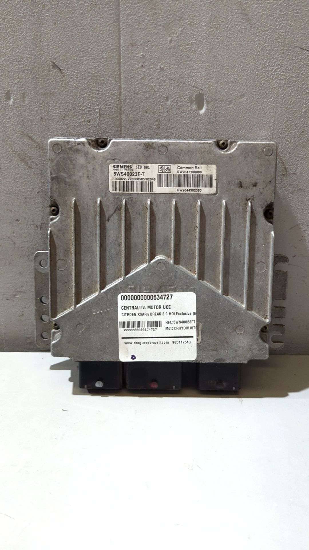 CENTRALITA MOTOR UCE