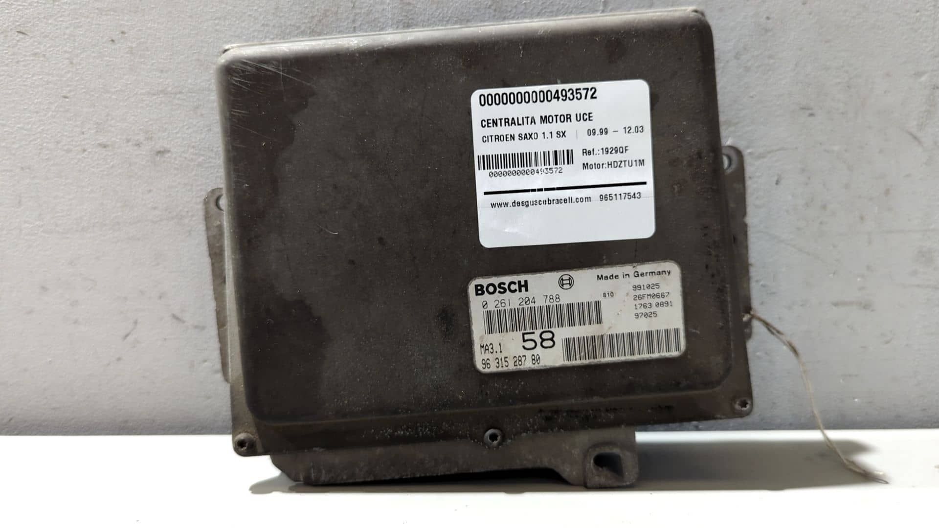 CENTRALITA MOTOR UCE