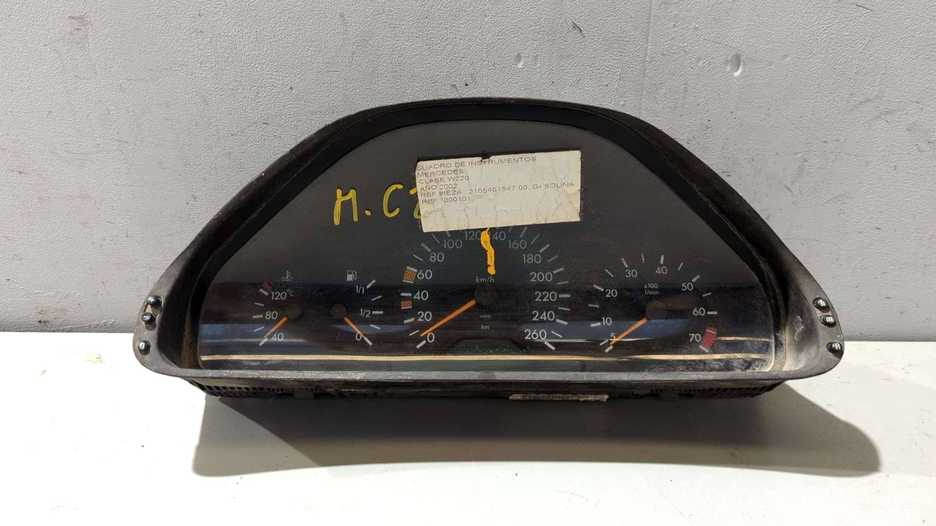 CUADRO INSTRUMENTOS
