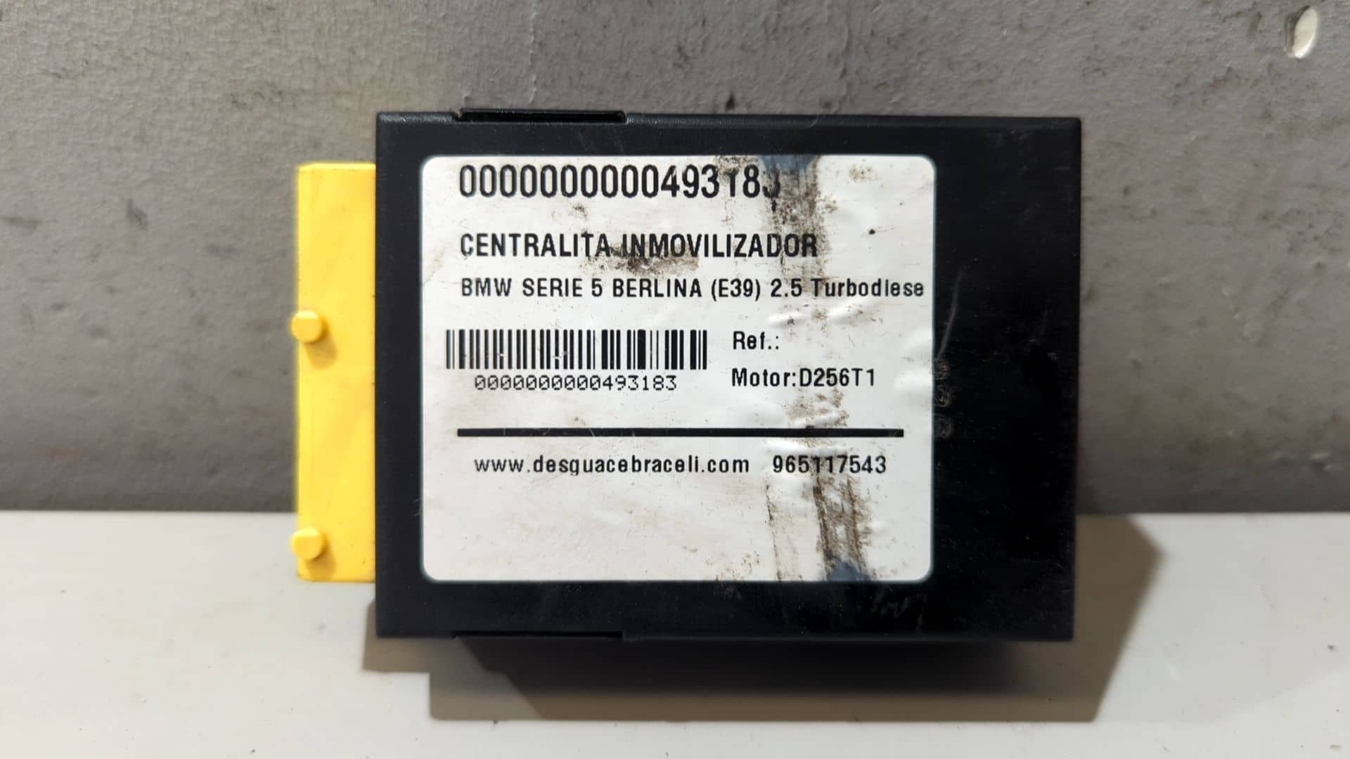 CENTRALITA INMOVILIZADOR