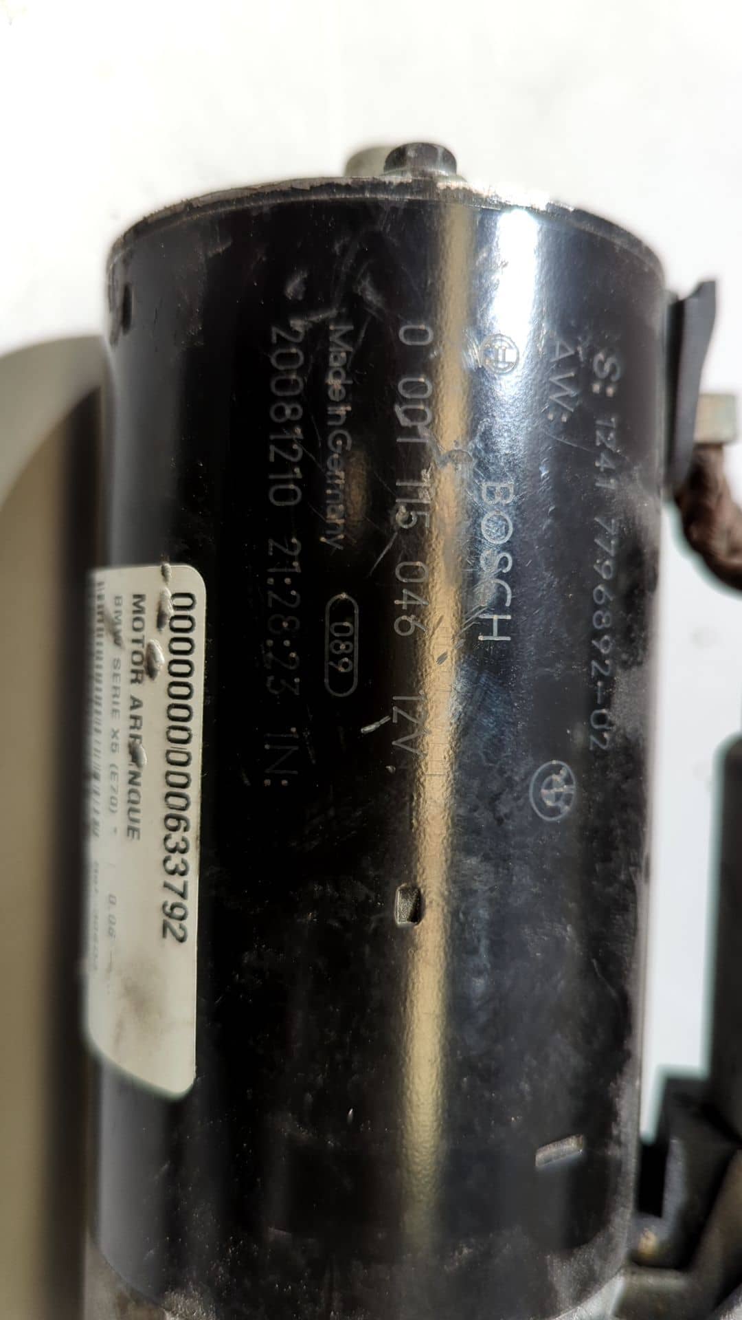 MOTOR ARRANQUE