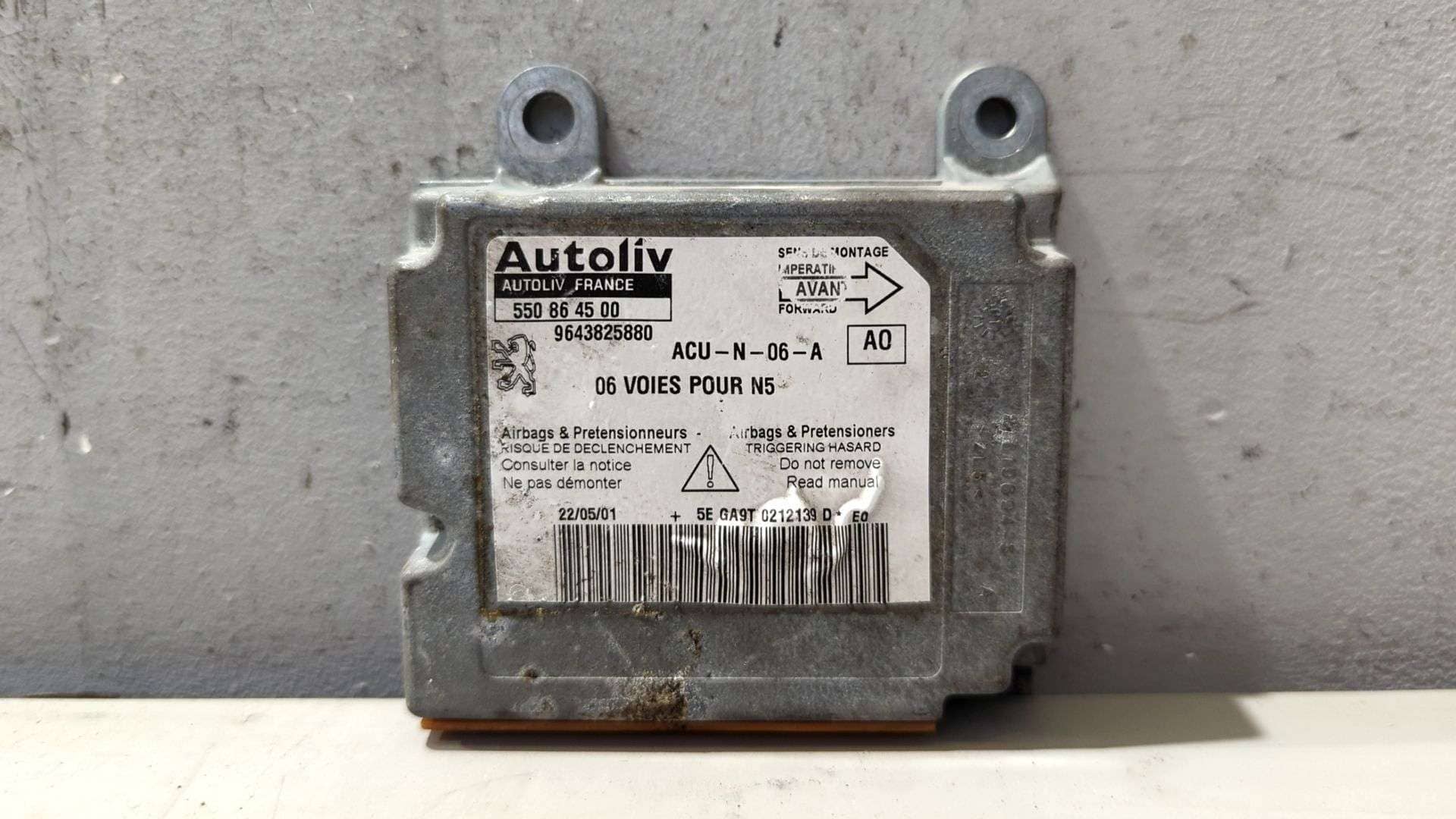 CENTRALITA AIRBAG