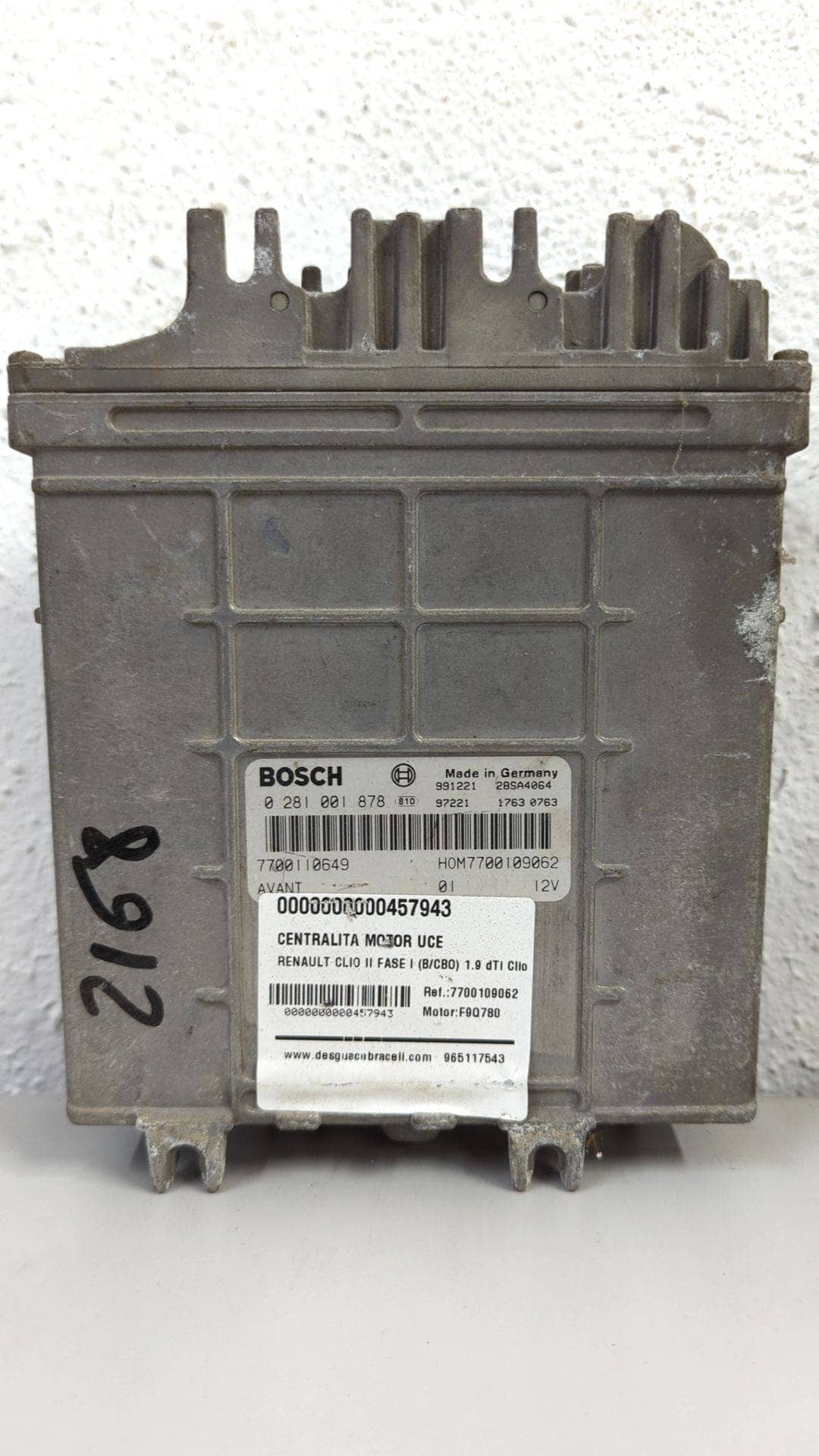 CENTRALITA MOTOR UCE