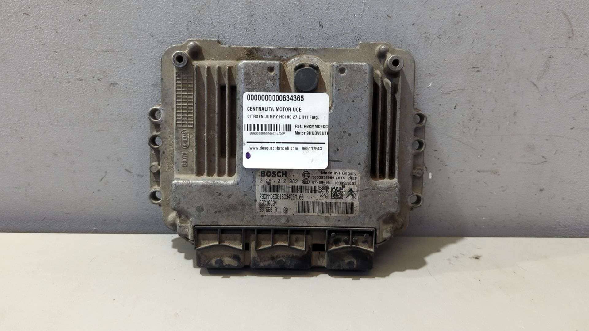 CENTRALITA MOTOR UCE