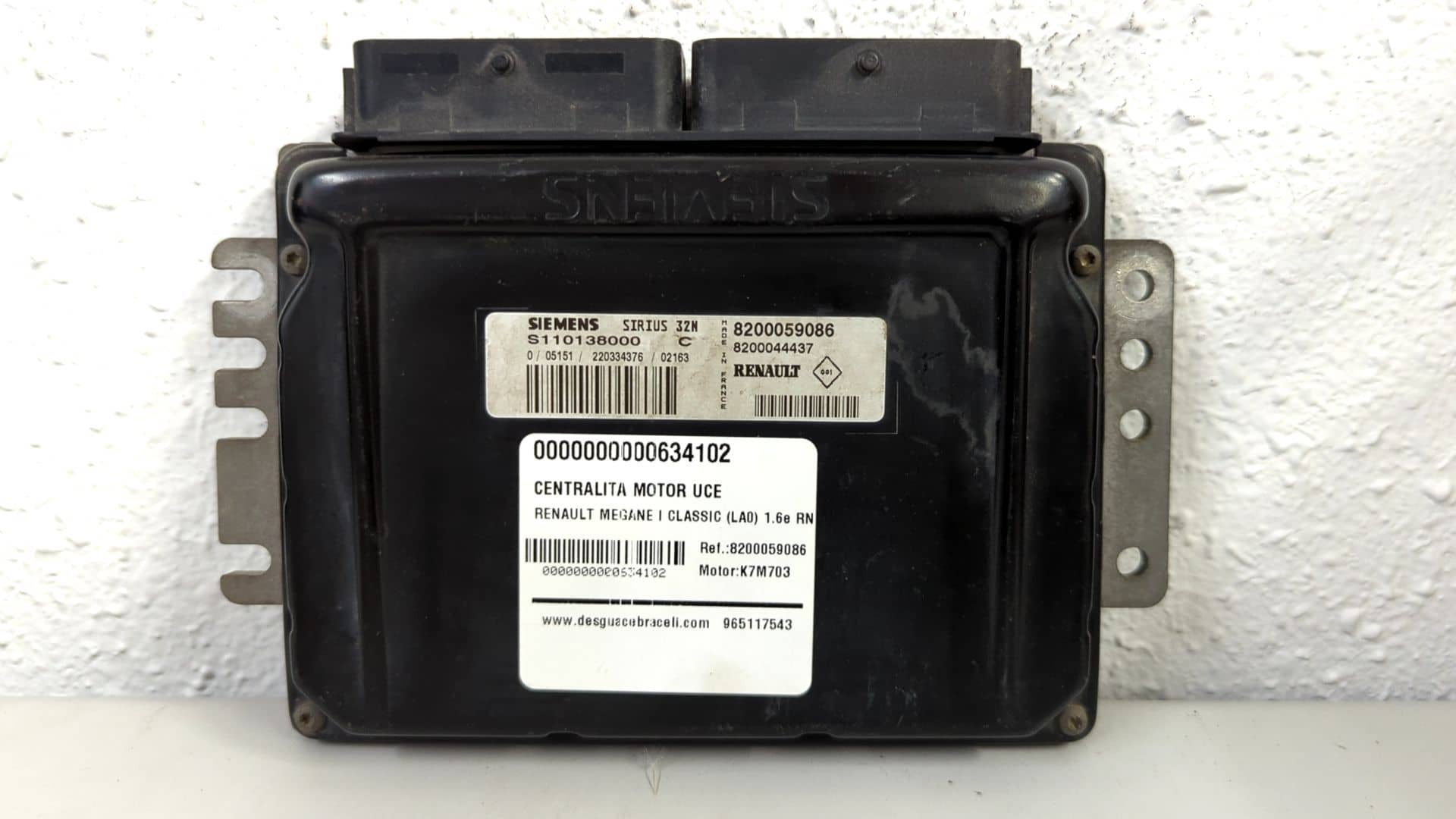 CENTRALITA MOTOR UCE